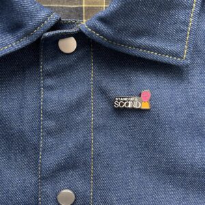 Pin's SCAND Mode éthique engagée inclusive